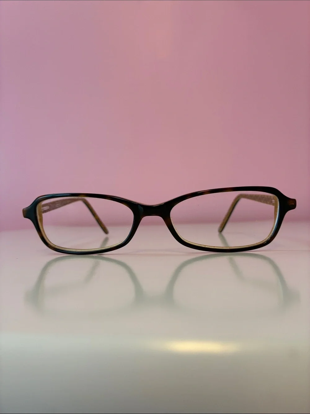 Coach Lizzie Kids Brown Tortoise Rectangle Eyeglasses Frames